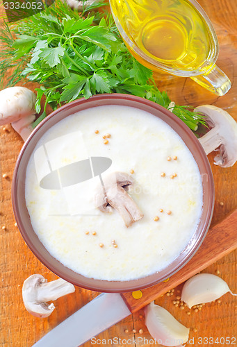 Image of soup from mushroom