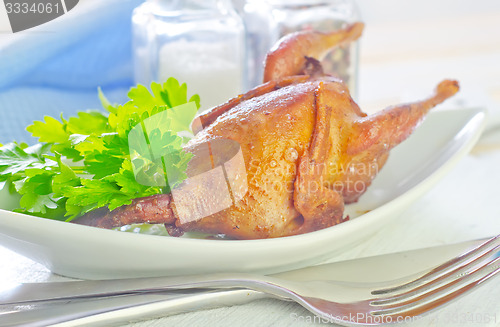 Image of baked quail