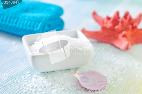 Image of sea salt and shells