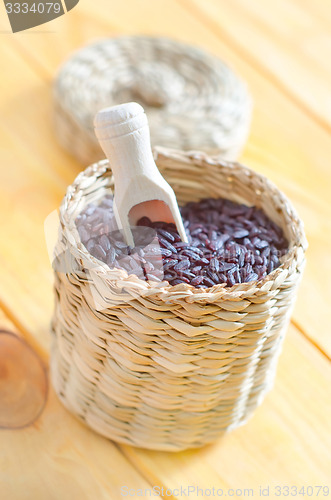 Image of black rice