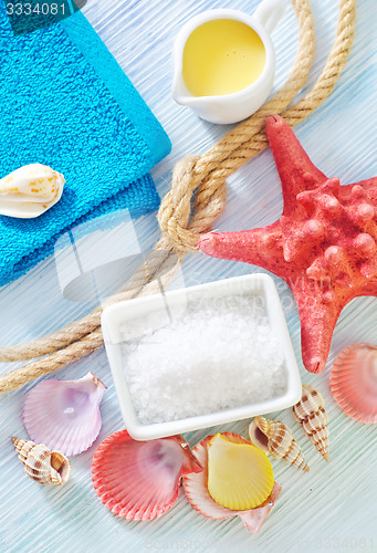 Image of sea salt and shells