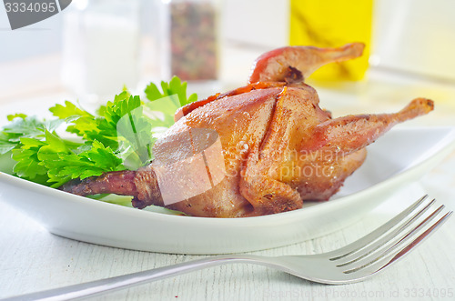 Image of baked quail