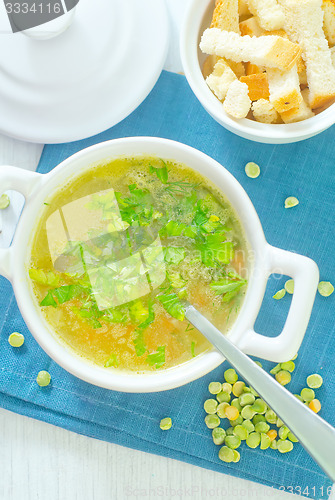 Image of pea soup