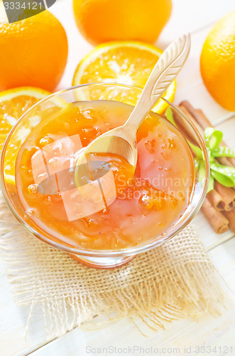 Image of orange jam