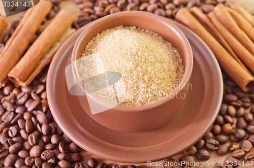 Image of sugar and coffee