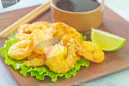 Image of fried shrimps