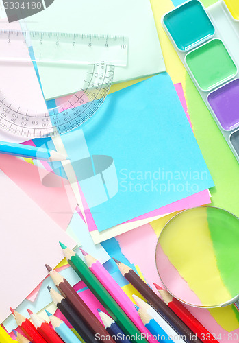 Image of school supplies