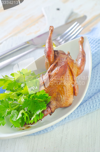 Image of baked quail