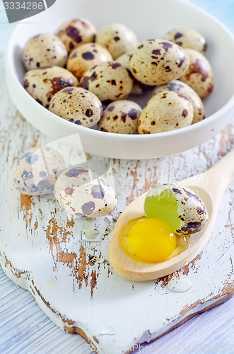 Image of quail eggs