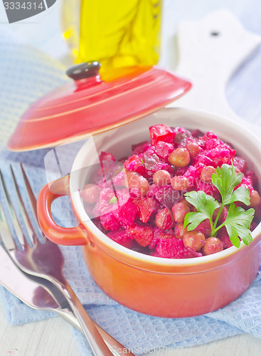 Image of salad with beet