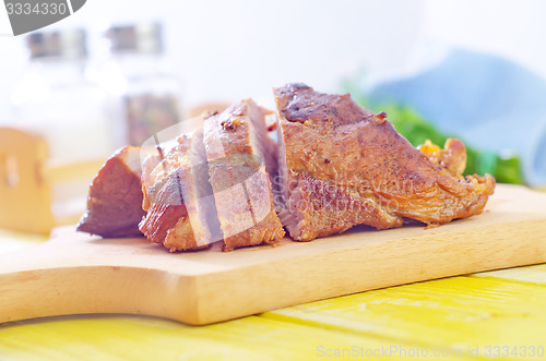 Image of baked meat