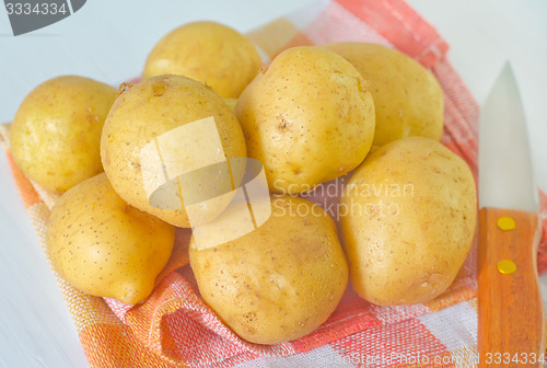 Image of raw potato