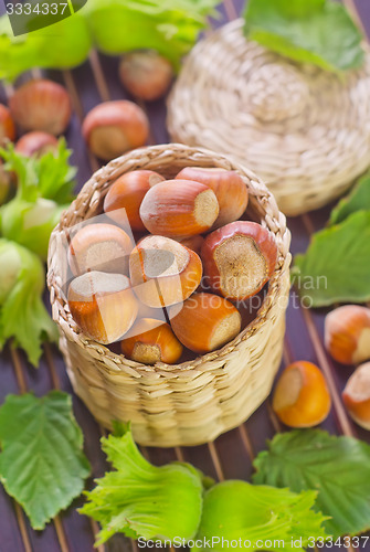 Image of hazelnuts