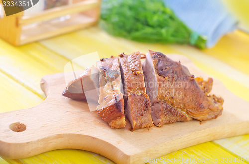 Image of baked meat