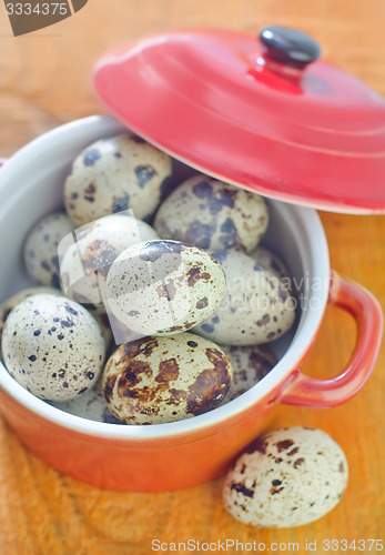 Image of quail eggs