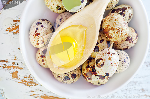 Image of quail eggs