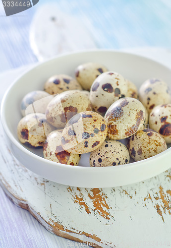 Image of quail eggs