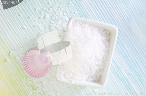 Image of sea salt and shells