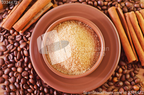 Image of sugar and coffee