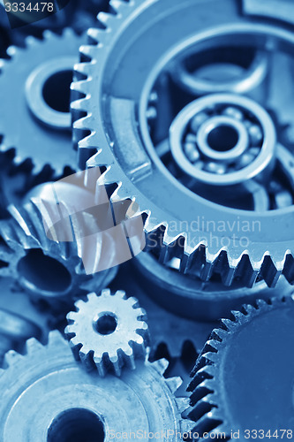 Image of nuts,gears and bolts