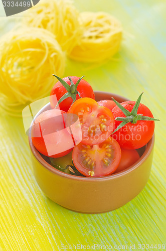 Image of pasta and tomato