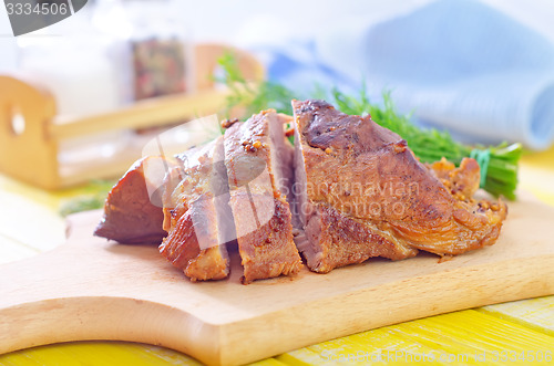 Image of baked meat