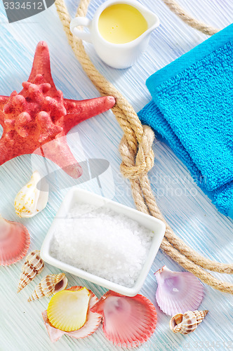 Image of sea salt and shells