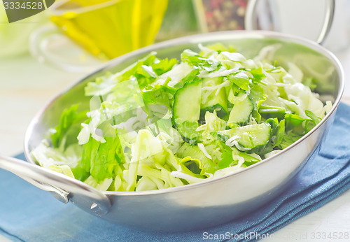 Image of salad from cabbage