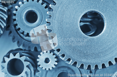 Image of nuts,gears and bolts