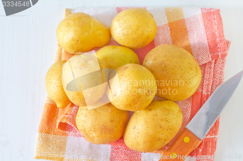 Image of raw potato