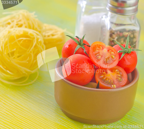 Image of pasta and tomato