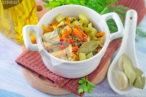 Image of baked vegetables