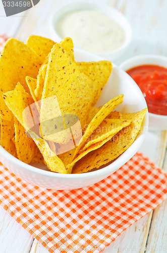 Image of sauces for nachos