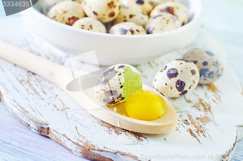Image of quail eggs