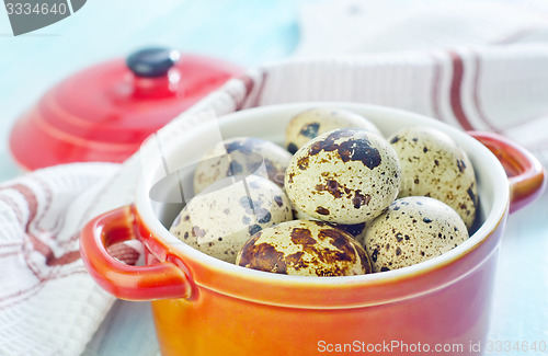 Image of quail eggs