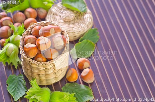 Image of hazelnuts