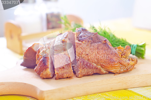 Image of baked meat