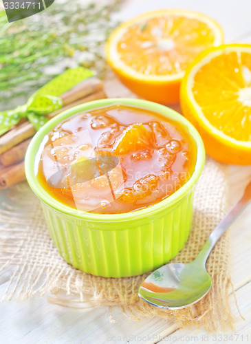 Image of orange jam