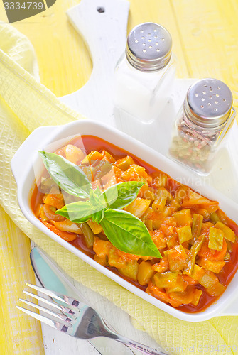 Image of baked vegetables