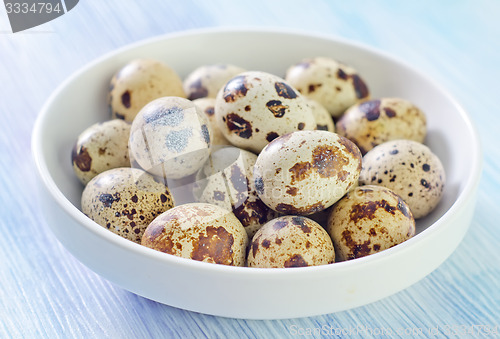 Image of quail eggs