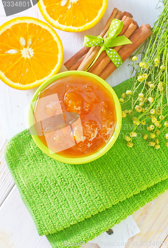 Image of orange jam