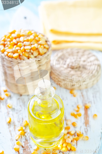 Image of corn and oil