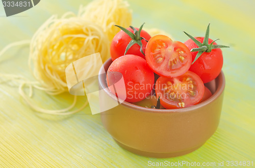 Image of pasta and tomato