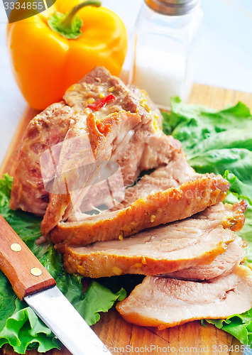 Image of baked meat