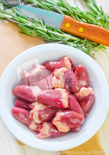 Image of chicken hearts