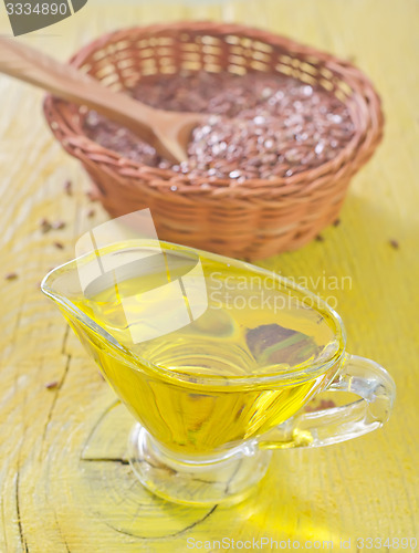 Image of flax seed and oil