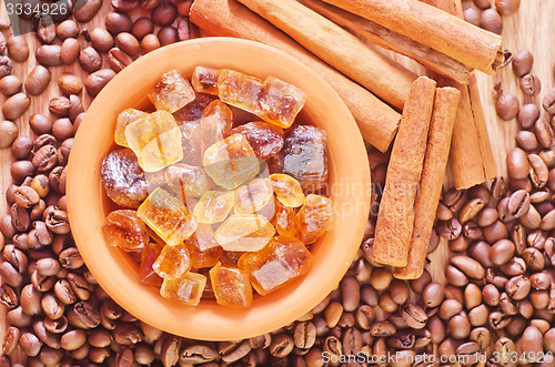 Image of sugar and coffee