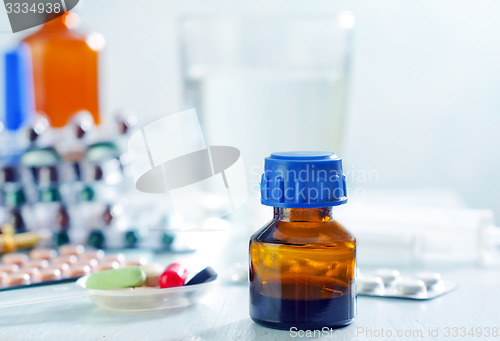 Image of tablets and pills
