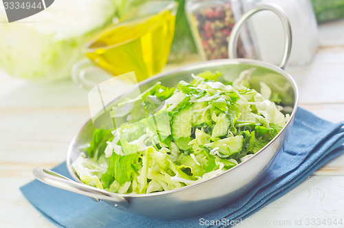 Image of salad from cabbage