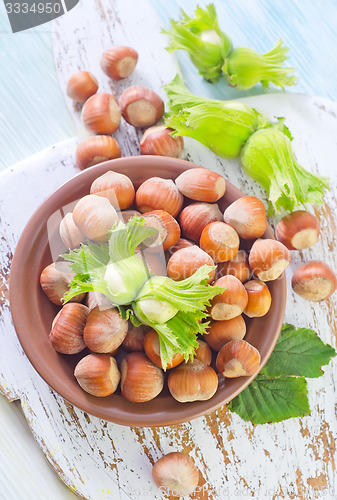 Image of hazelnuts